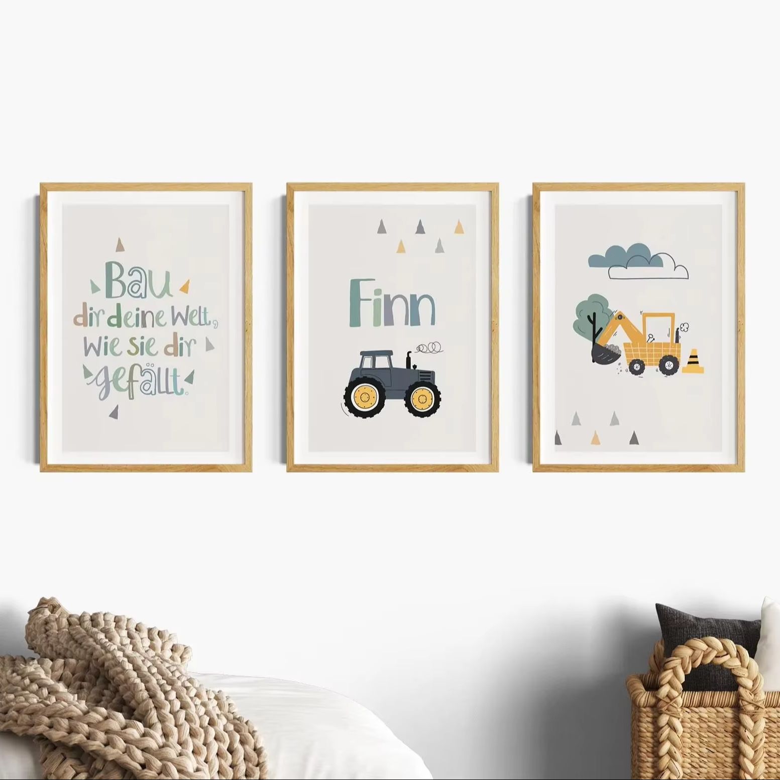 3pcs/set Cartoon Excavator Tra - Home Decor Theme review and price