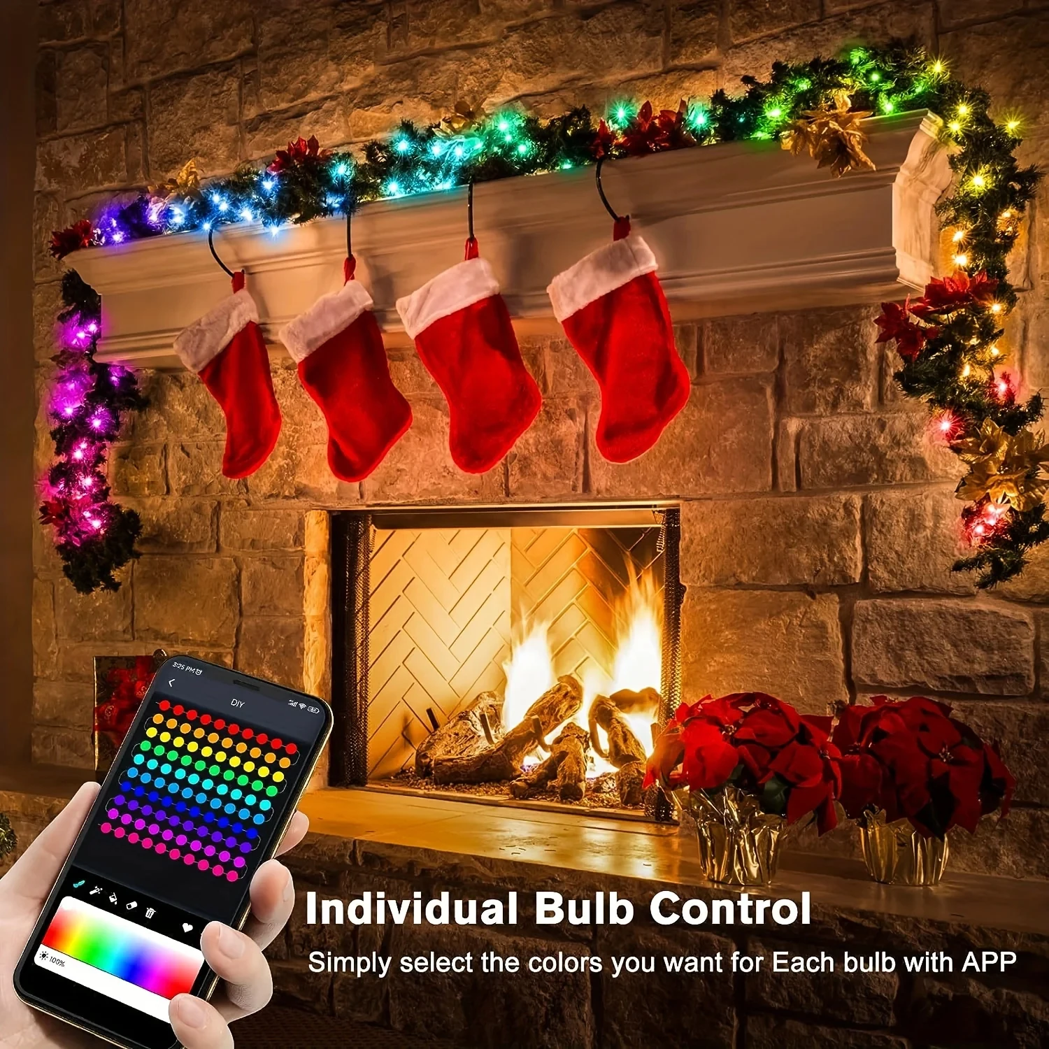 Waterproof WS2812B LED String  - Home Decor Free App review and price