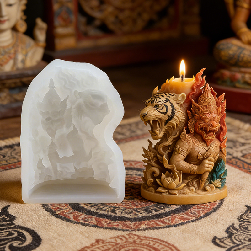 3D Wolf Big Ben Indian Elephan - Home Decor Indonesia review and price